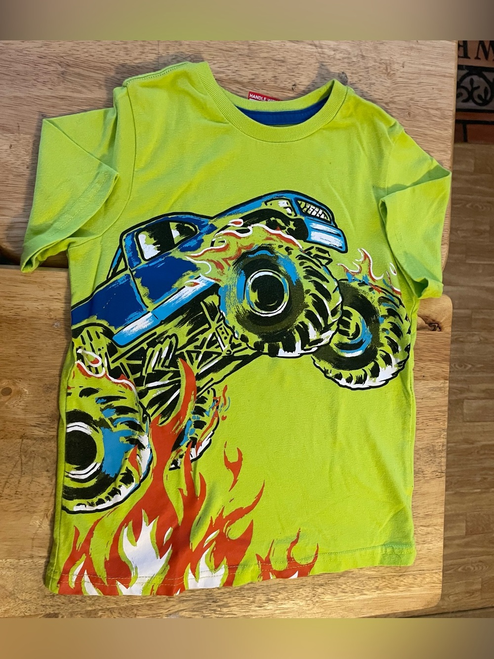 Kids Monster Truck T-Shirt-365 Kids -size 8